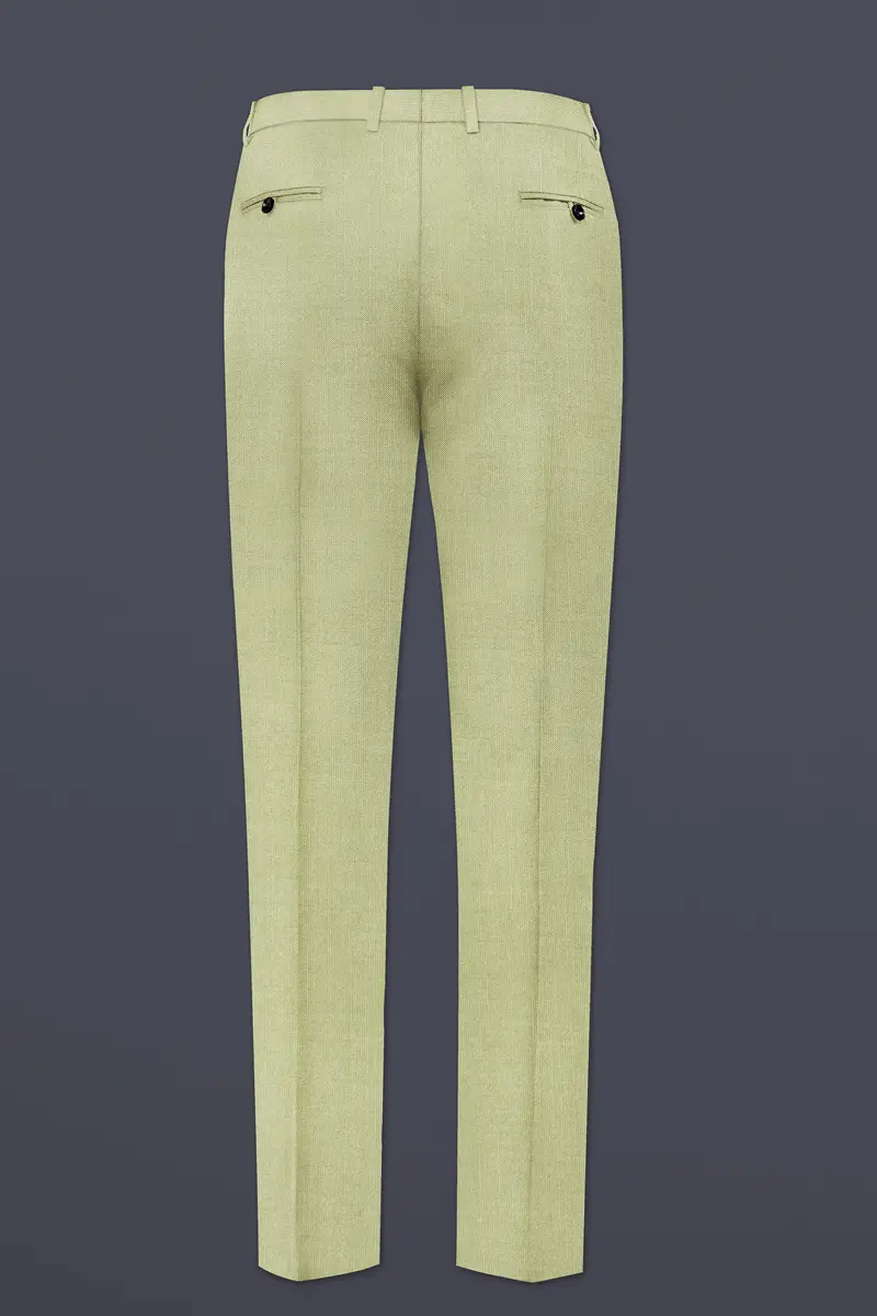 Marsh-Swamp Green Wool Rich Tuxedo Slight Stretch Suit 14