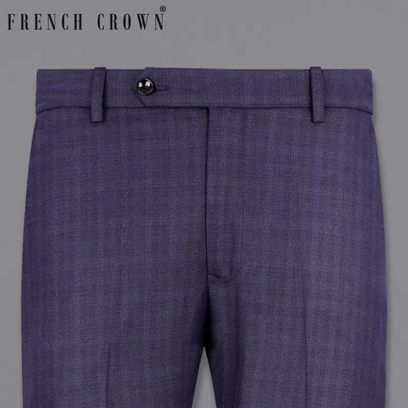 Martinique Blue Checkered Pant 6