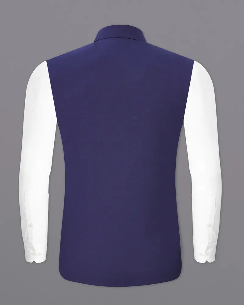 Martinique Blue Designer Nehru Jacket 6