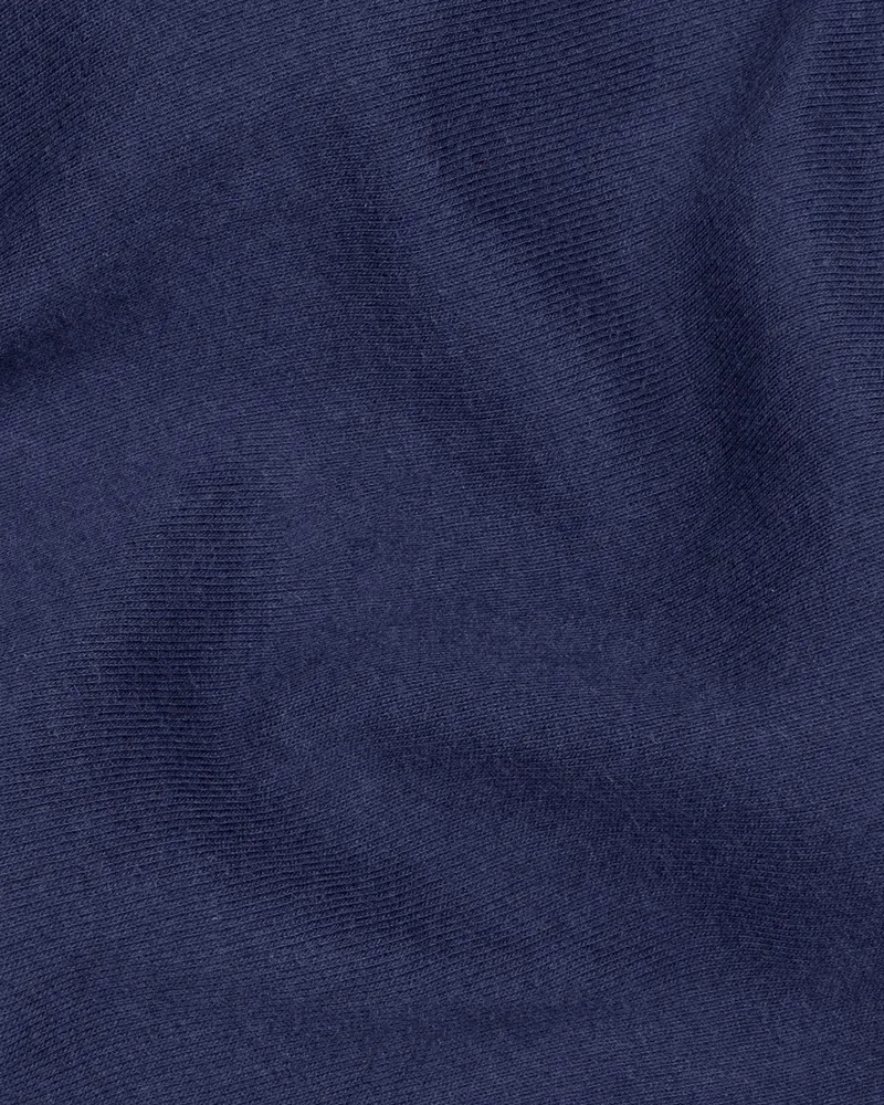 Martinique Blue Full Sleeve Premium Cotton Jersey Sweatshirt 3
