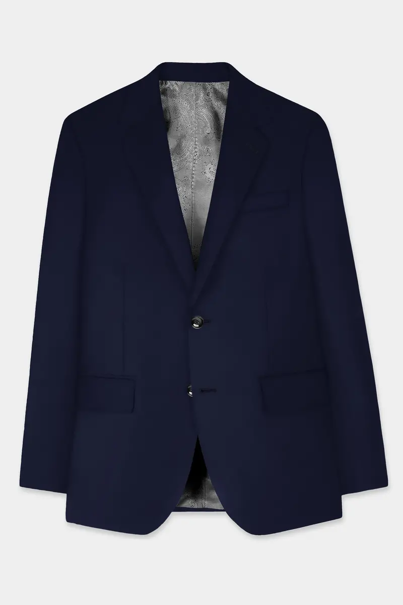 Martinique Blue Single Breasted Blazer 5