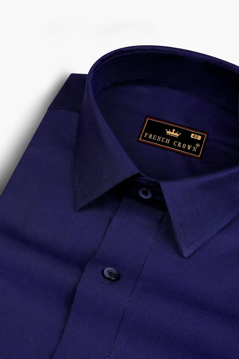 Martinique Blue Super Soft Premium Cotton Shirt 1