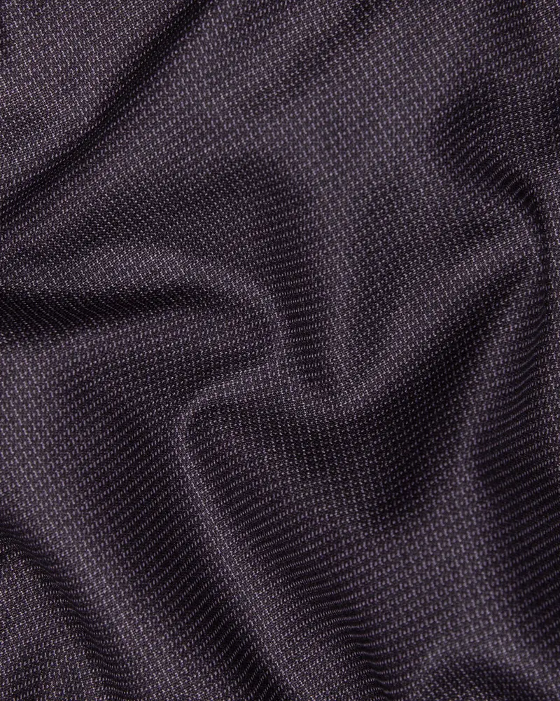 Martinique Violet Subtle Checked Woolrich Waistcoat 3