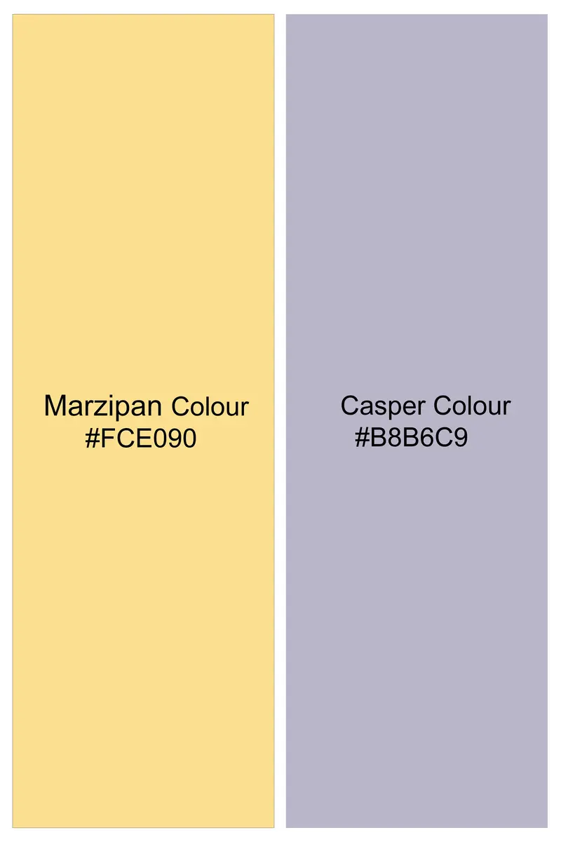 Marzipan Yellow And Casper Gray Thread Embroidered Nehru Jacket 11