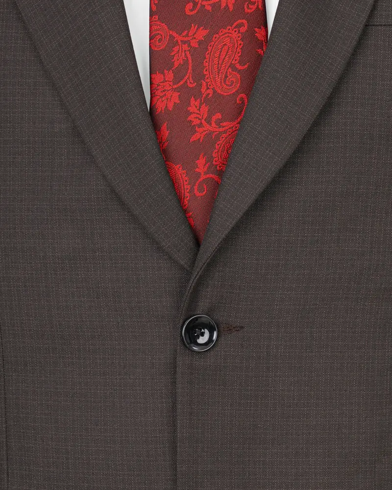 Masala Brown Single Breasted Blazer 5