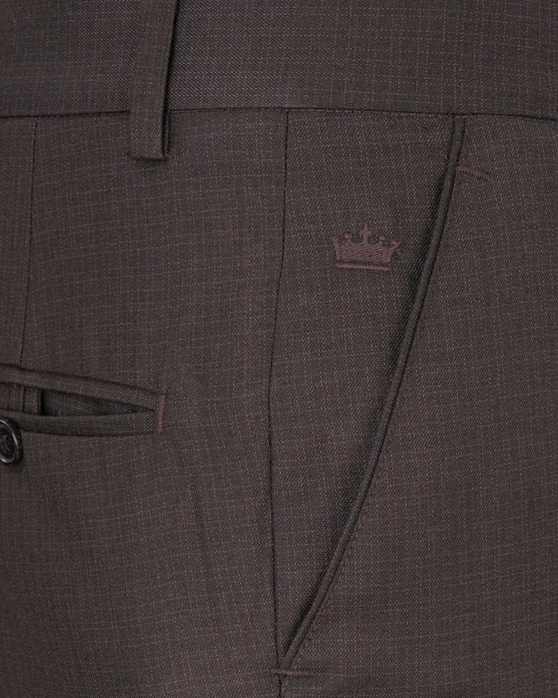 Masala Brown Single Breasted Suit 14