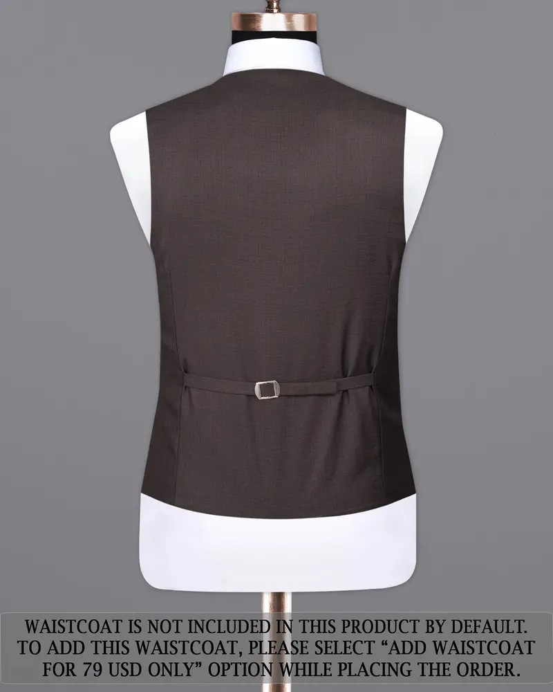 Masala Brown Single Breasted Suit 16
