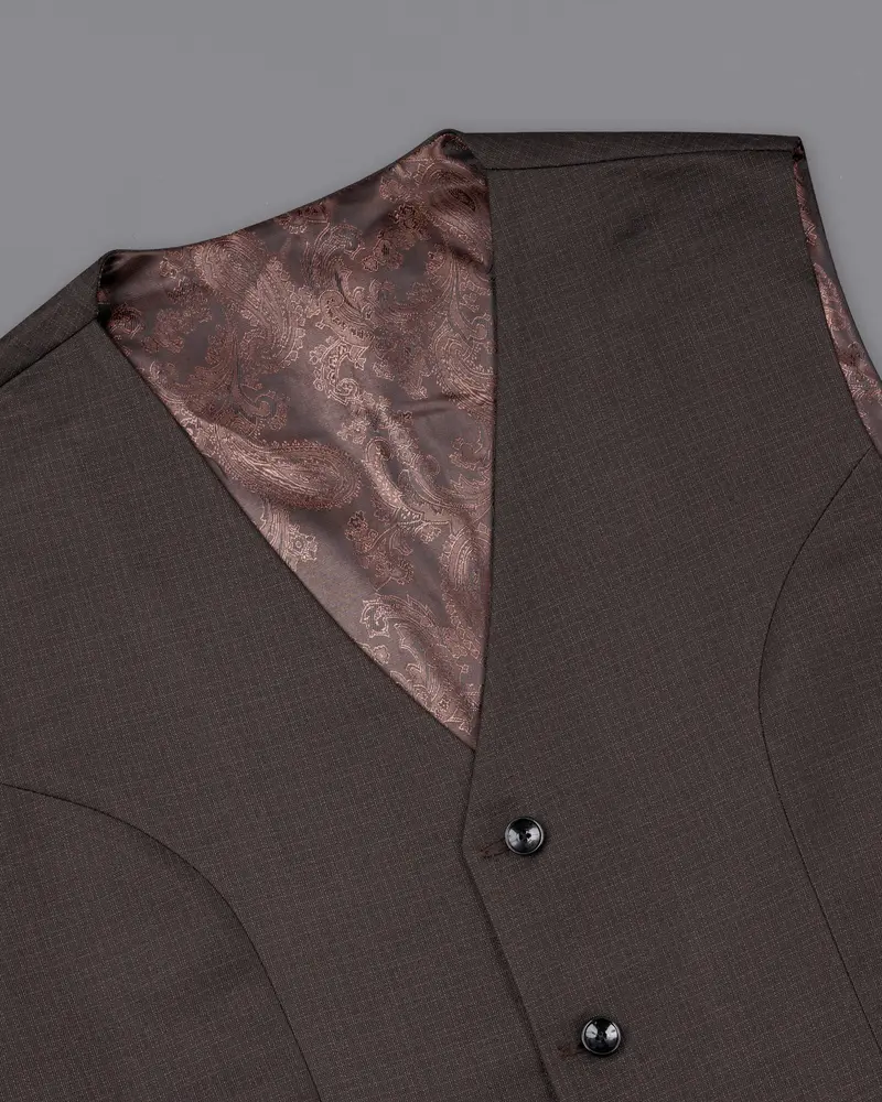 Masala Brown Single Breasted Suit 17