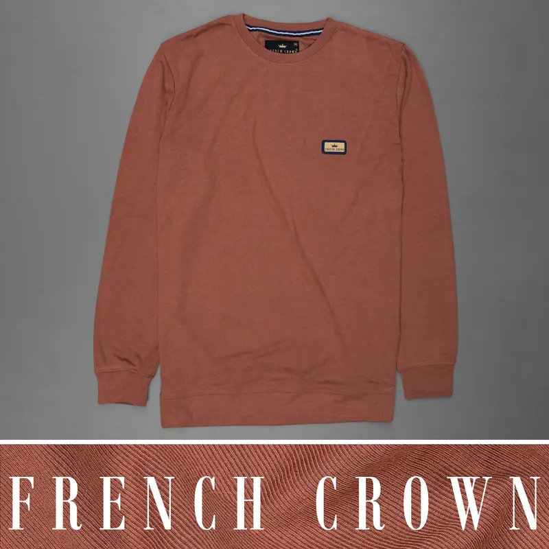 Matrix Brown Full Sleeve Super Soft Premium Cotton Sweatshirt 1