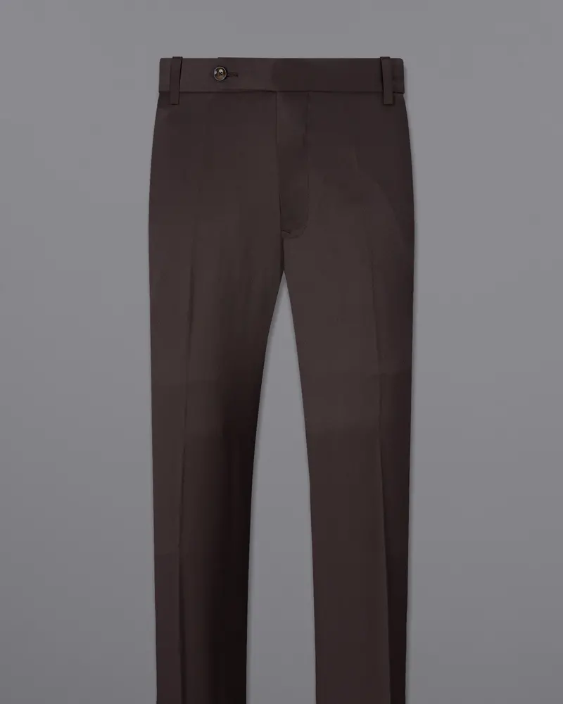 Matterhorn Brown Textured Pant 4