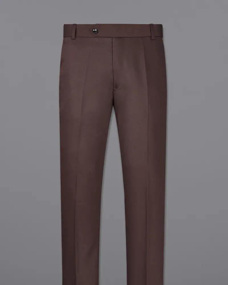 Matterhorn Brown Textured Pant 4