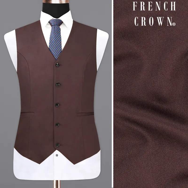 Matterhorn Brown Waistcoat 1