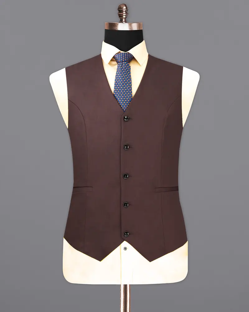 Matterhorn Brown Waistcoat 2