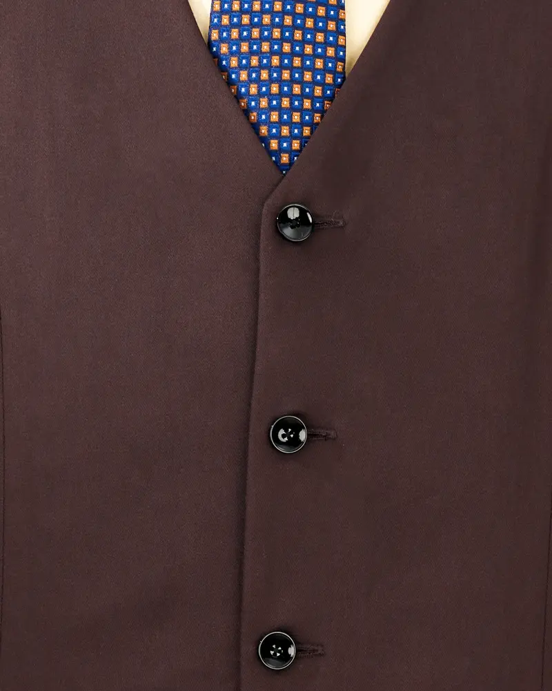 Matterhorn Brown Waistcoat 5