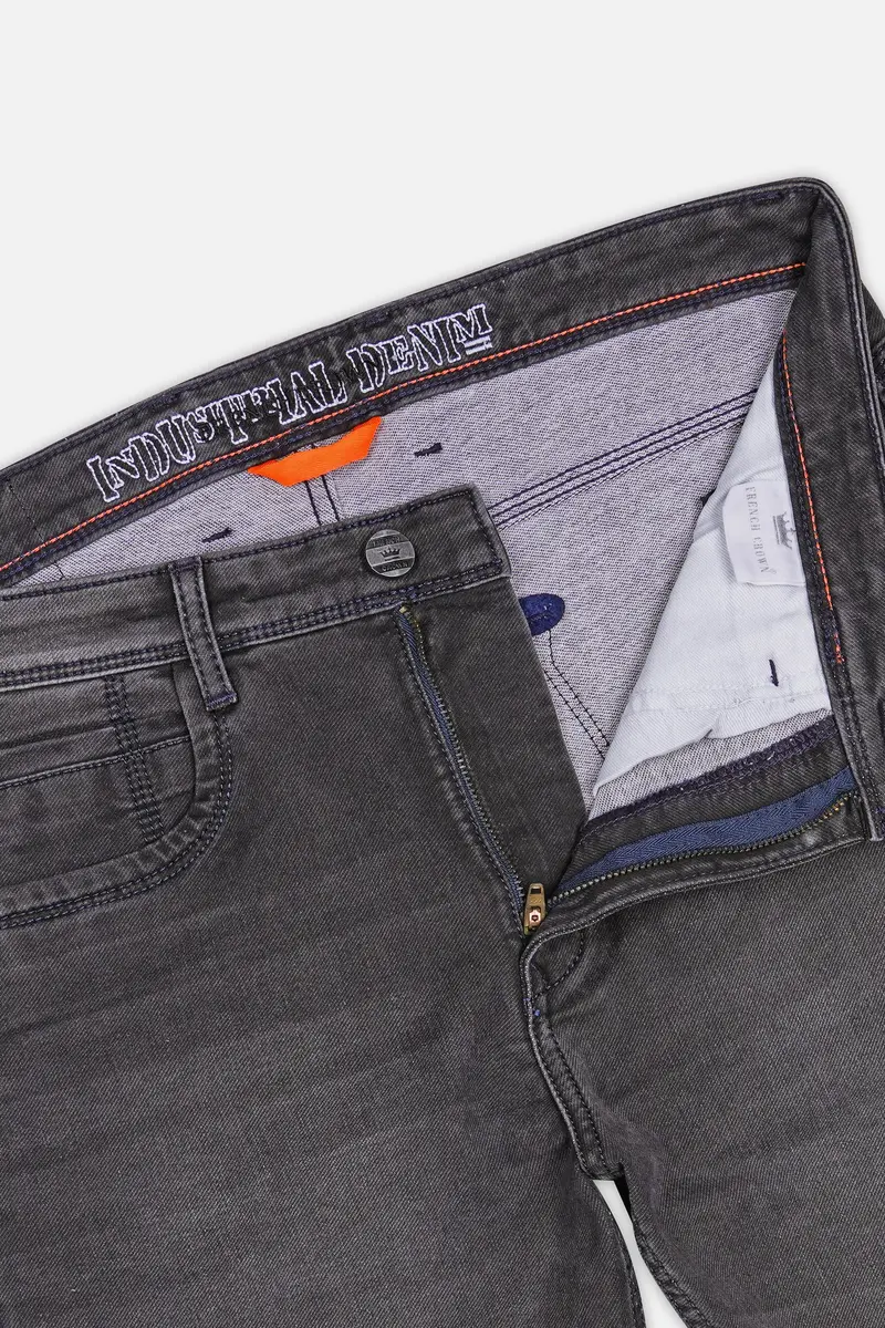 Matterhorn Gray Whiskering Wash Denim 5