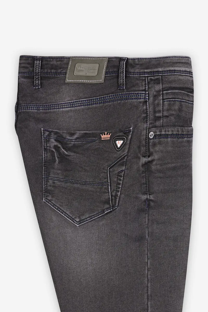 Matterhorn Gray Whiskering Wash Denim 7