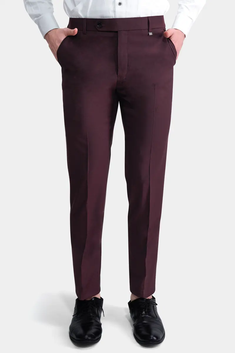 Matterhorn Maroon Wool Rich Designer Suit 7