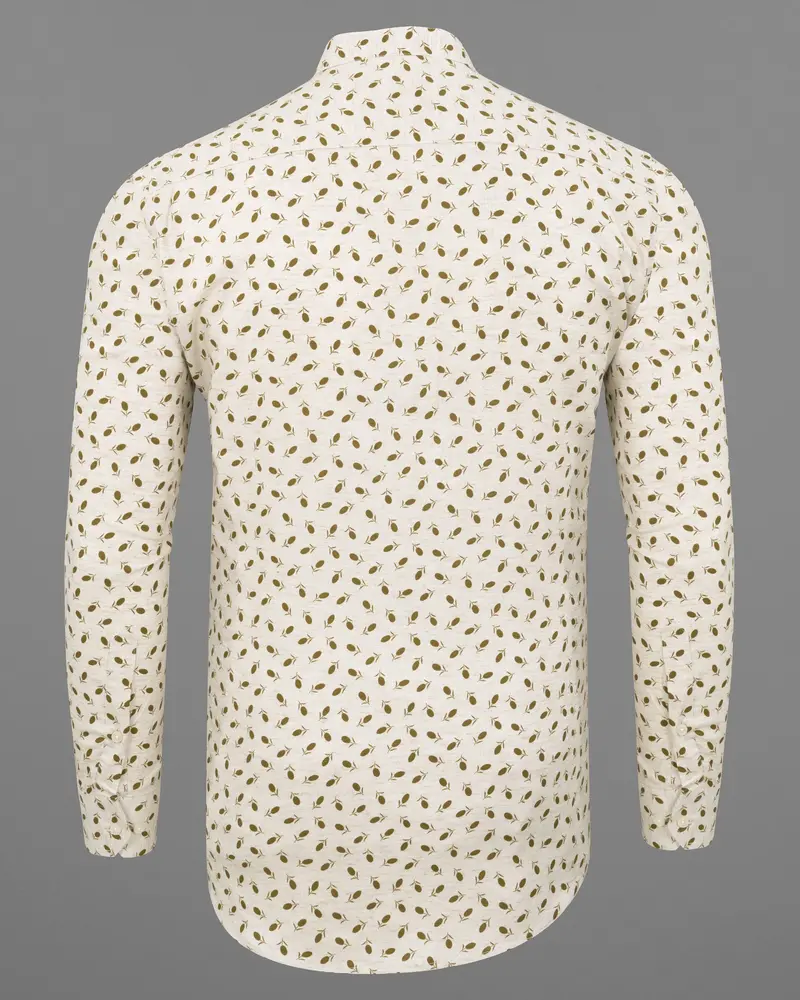 Mckenzie Floral Printed Luxurious Linen Shirt 6