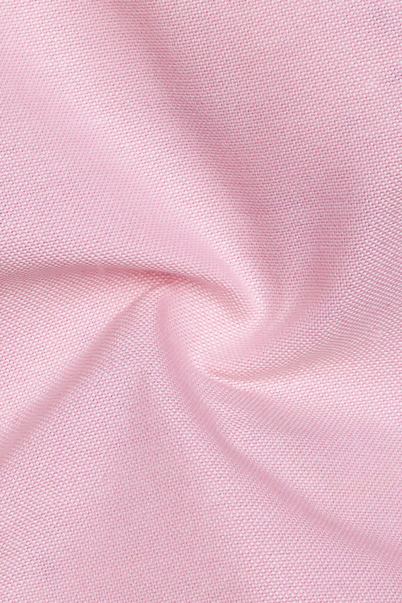 Melanie Pink Solid Oxford Premium Cotton Boxer 3
