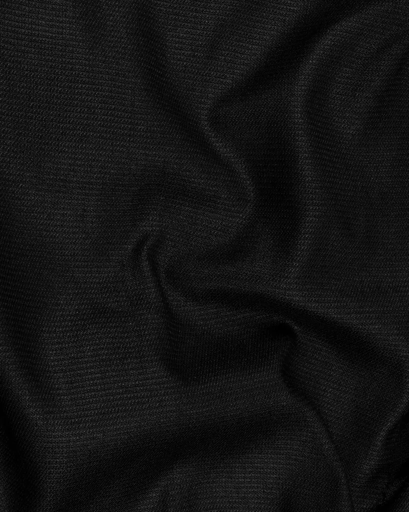 Melanzane Jade Black Double Breasted Blazer 3