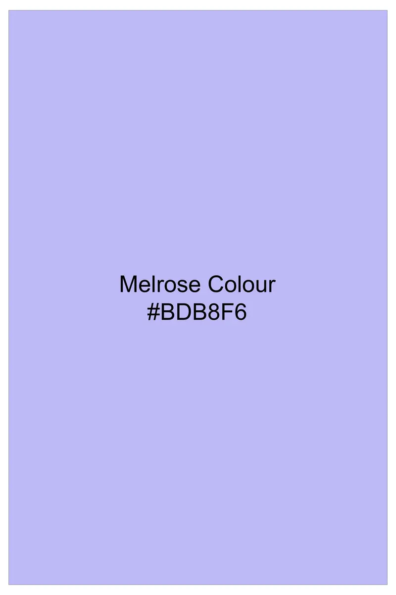 Melrose Purple Textured Luxurious Linen Shirt 8