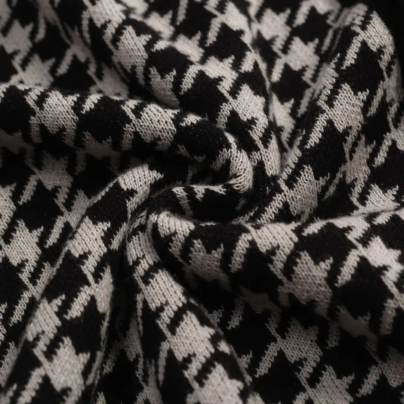 Men's Black Retro Artistic Heart Embroidery Knitted Cardigan 7