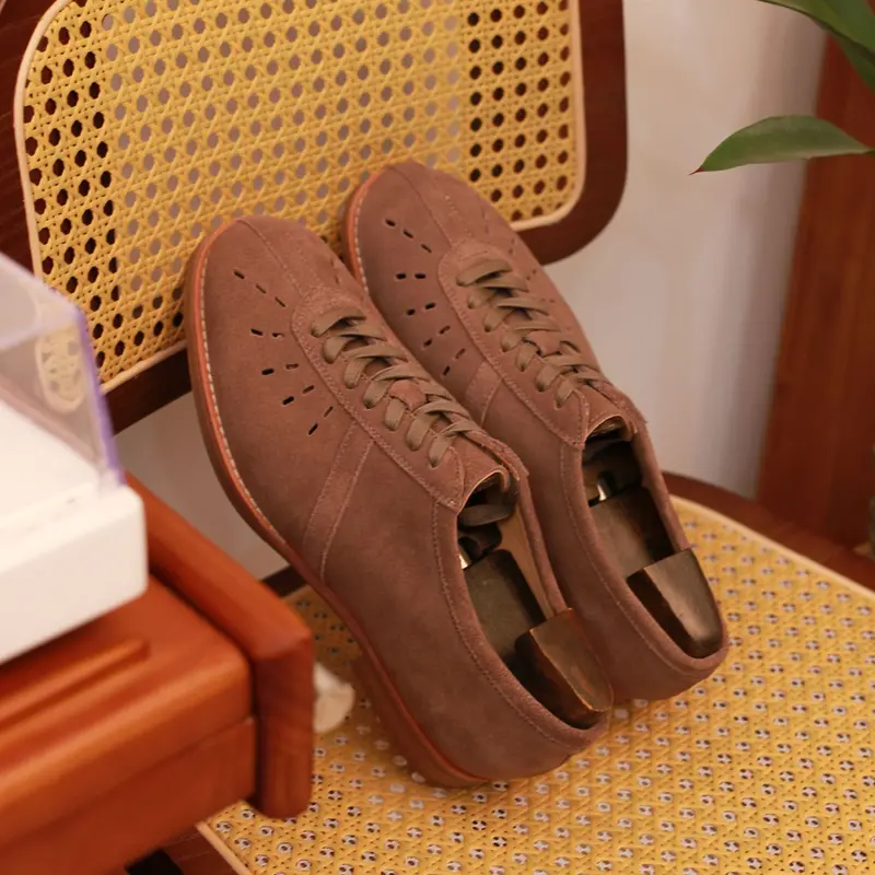 Men's Carved Casual Shoes Comfortable Suit Shoes 13