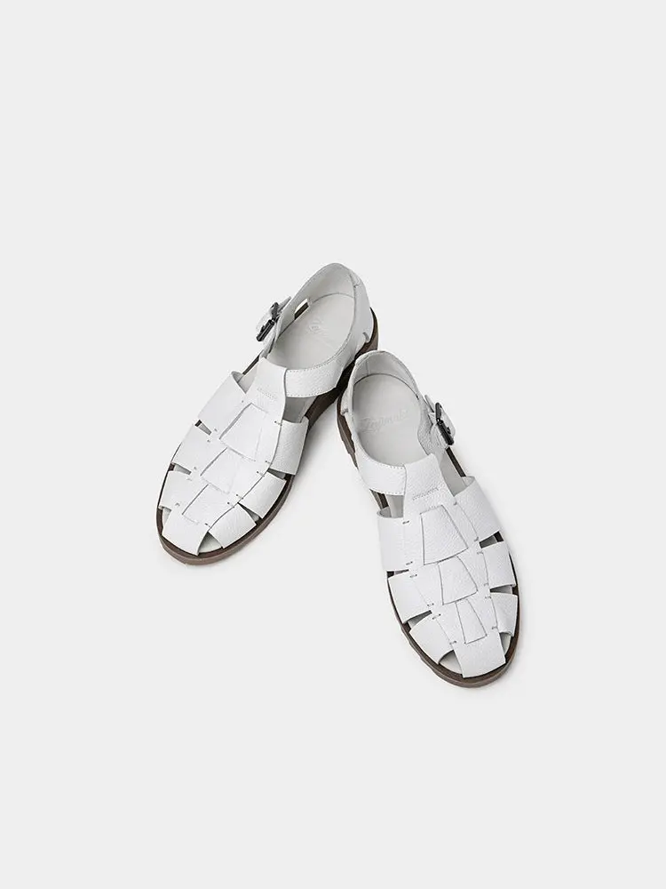 Men's Vintage Versatile Handmade Casual Gurkha Sandals Roman Sandals 13