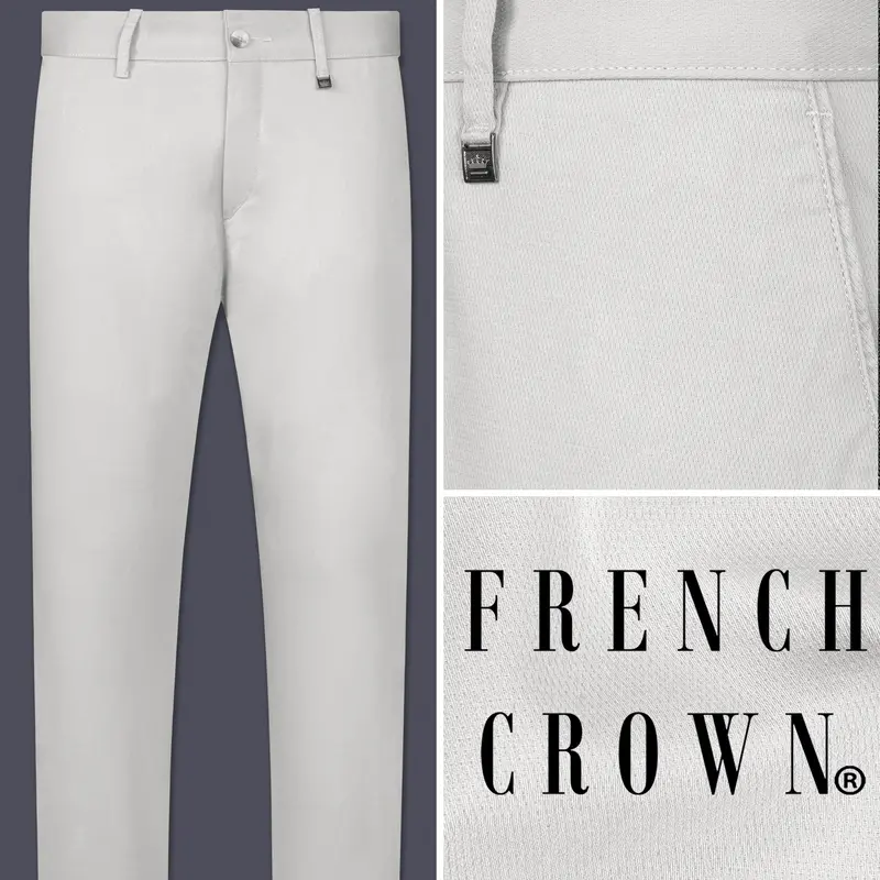 Mercury Cream Premium Cotton Chinos Pant 1