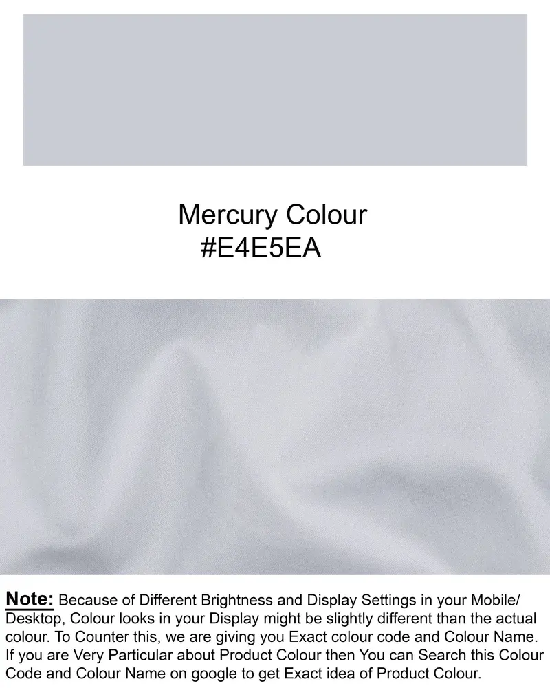 Mercury Grey Wool Rich Waistcoat 7