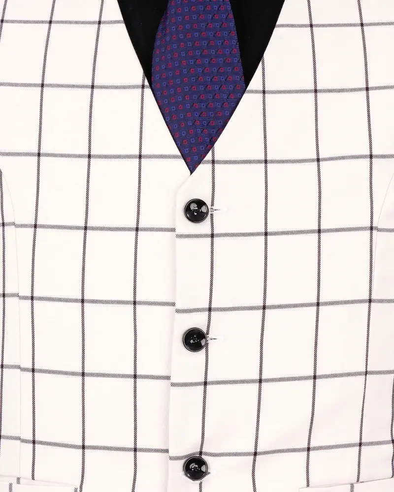 Mercury Plaid Waistcoat 5