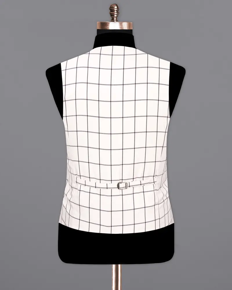 Mercury Plaid Waistcoat 6