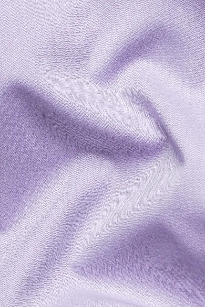 Mercury Purple Herringbone Textured Premium Cotton Lounge Pant 3