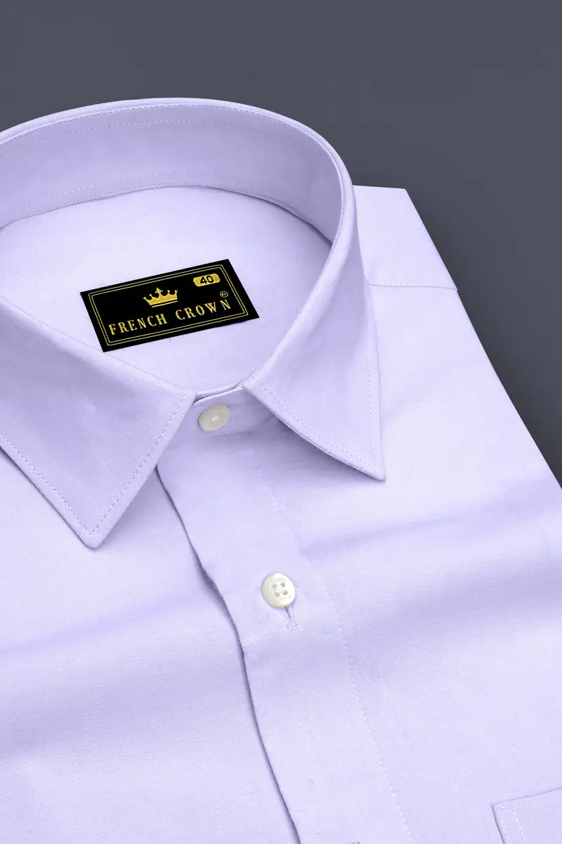 Mercury Purple Premium Cotton Shirt 2