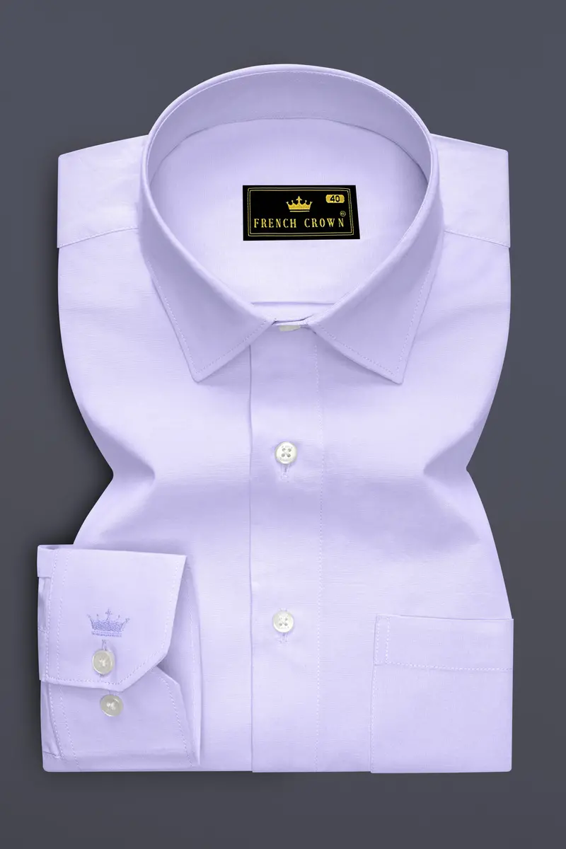 Mercury Purple Premium Cotton Shirt 4