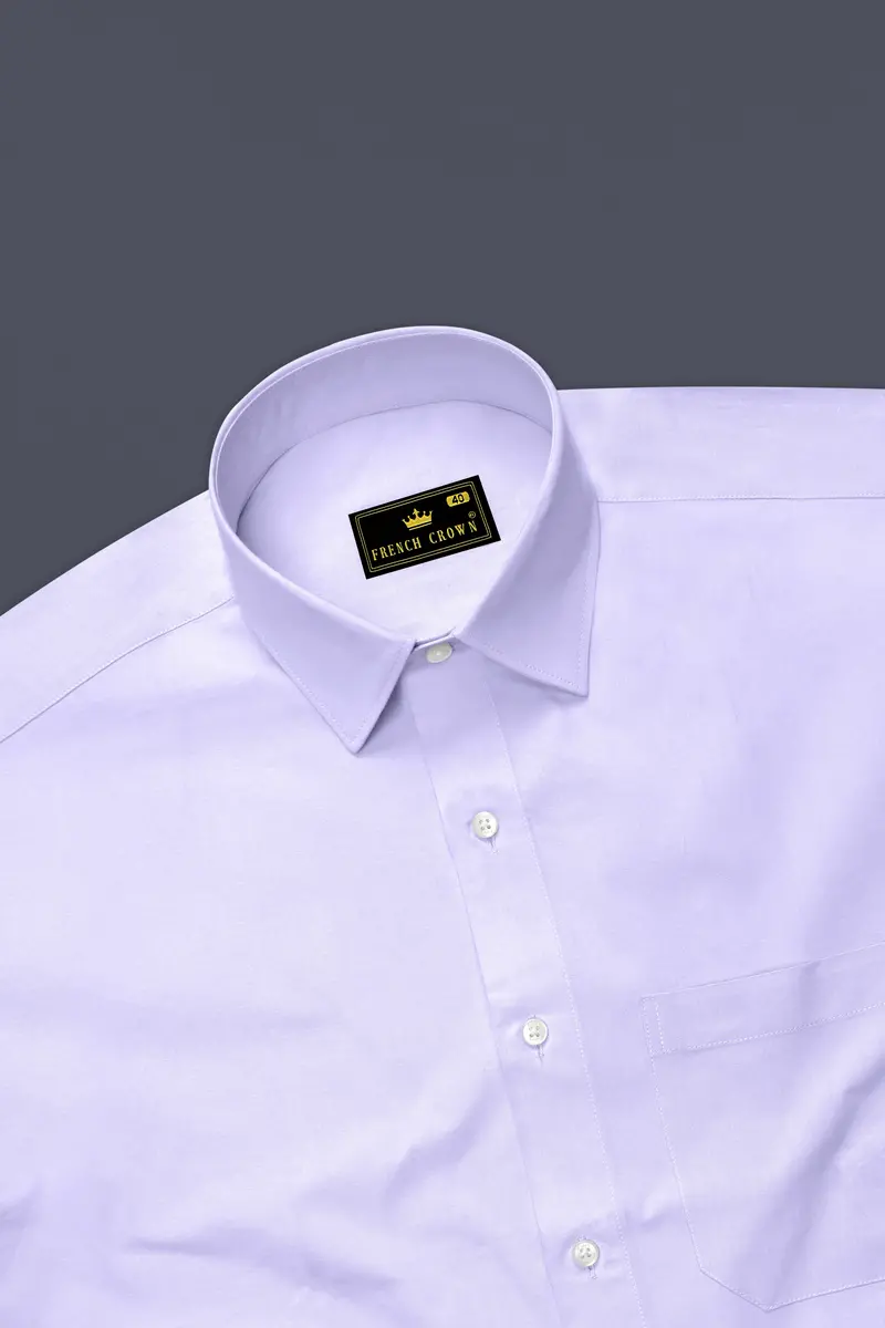 Mercury Purple Premium Cotton Shirt 5