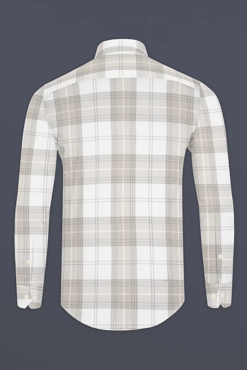 Mercury With Rodeo Dust Brown Plaid Premium Tencel Shirt 5