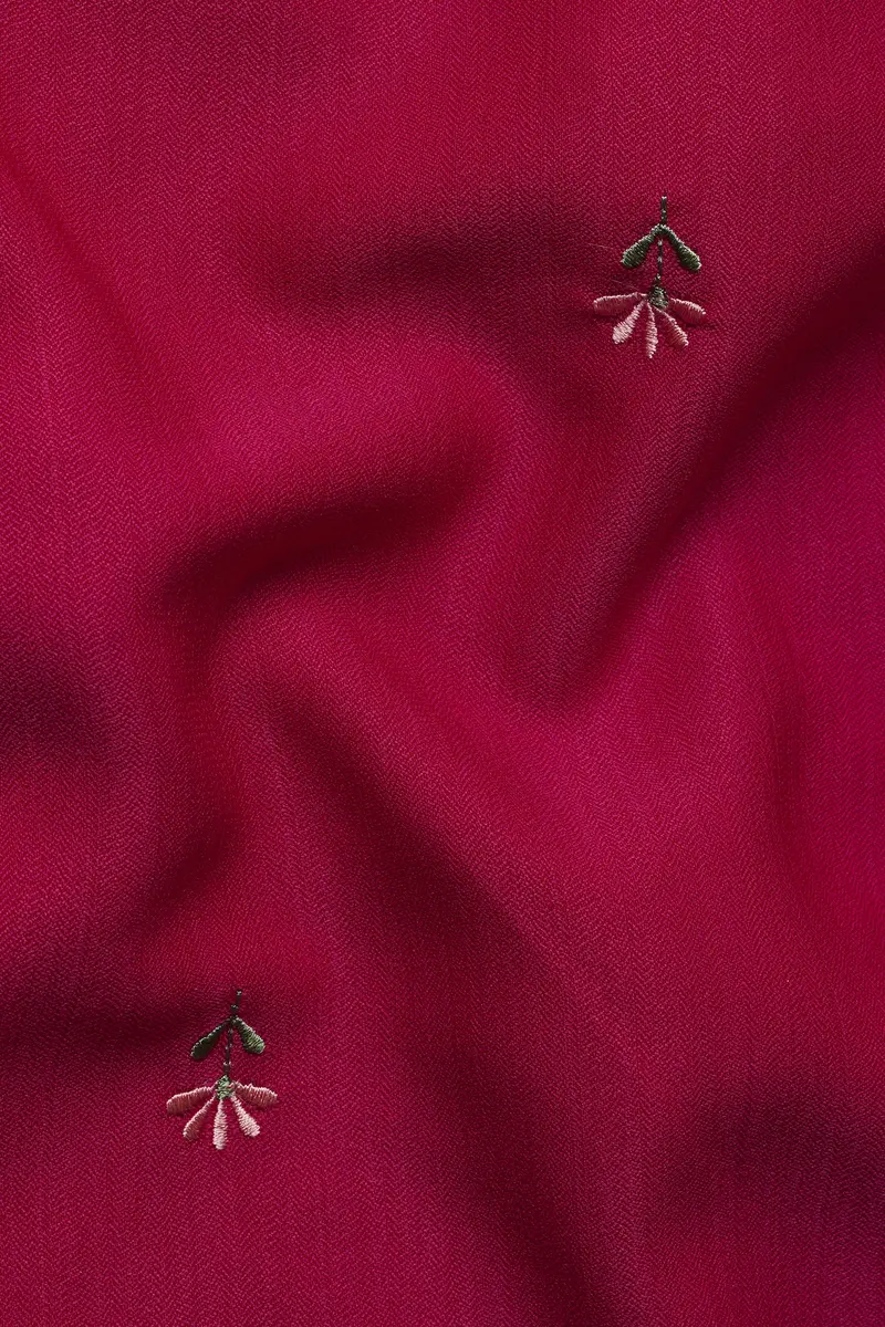 Merino Cream With Finch Green Multicolour Thread And Sequin Embroidered Indo-Western Sherwani 10