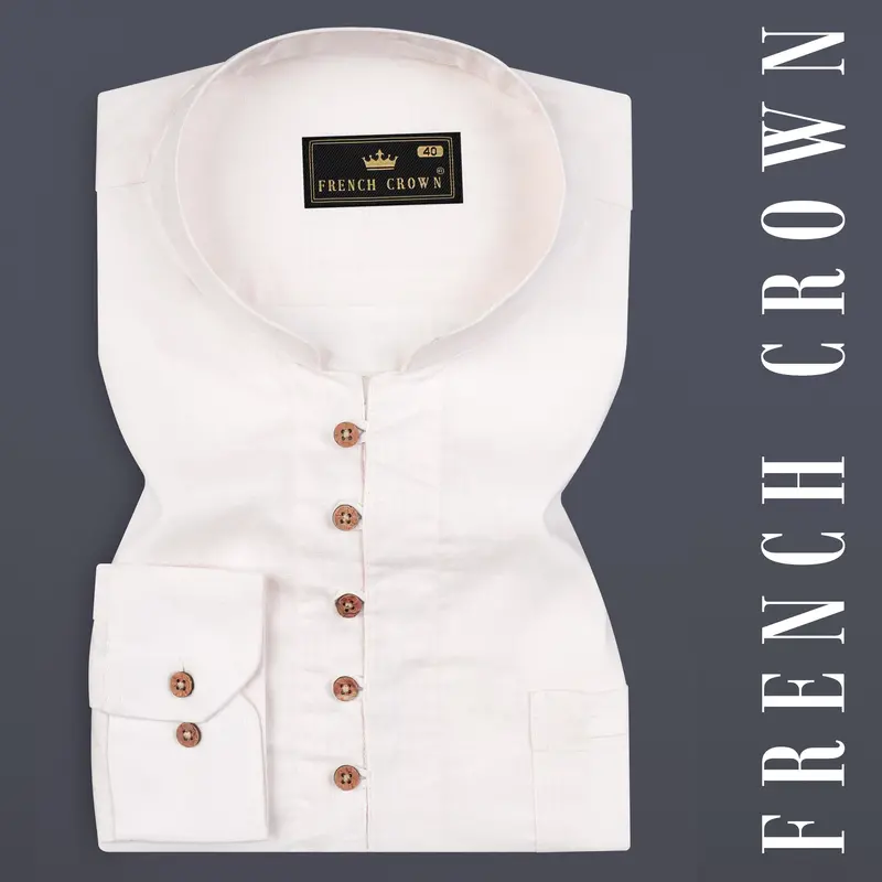 Merino Luxurious Linen Shirt 1