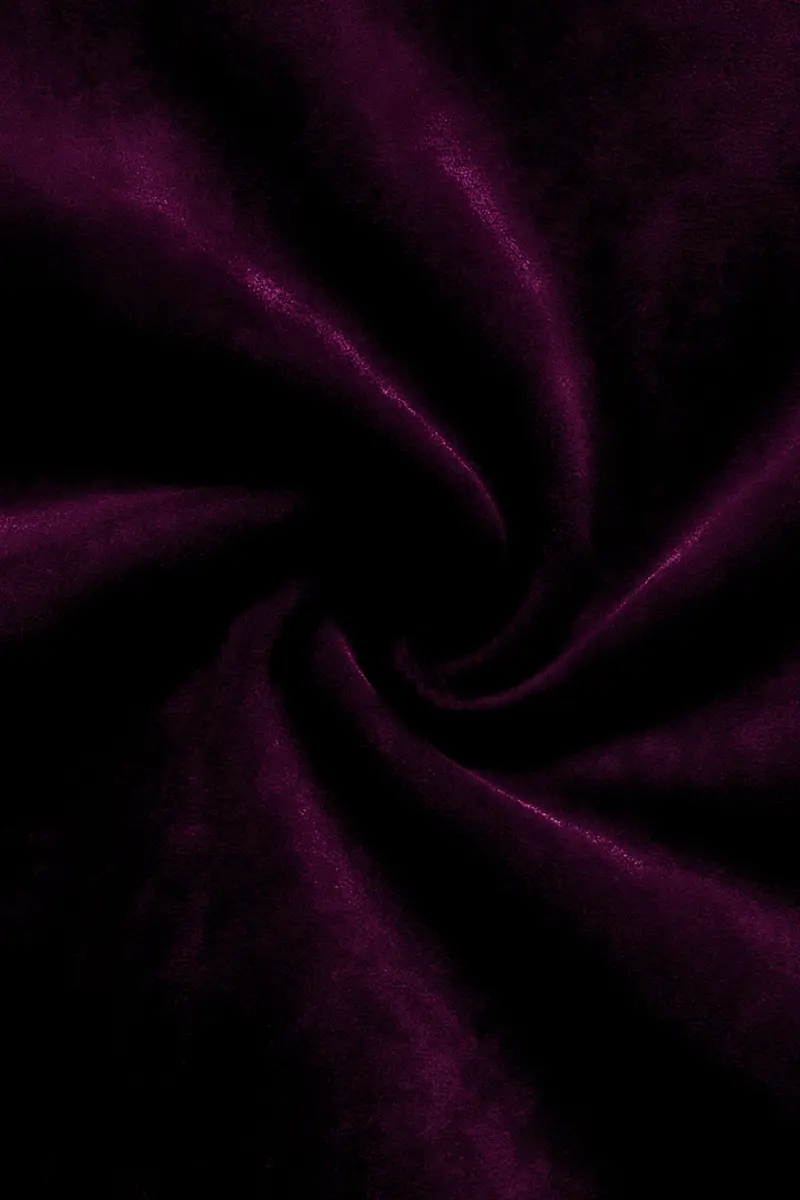 Merlot-Asphalt Wine Purple Velvet Peak Lapel Tuxedo Suit 3