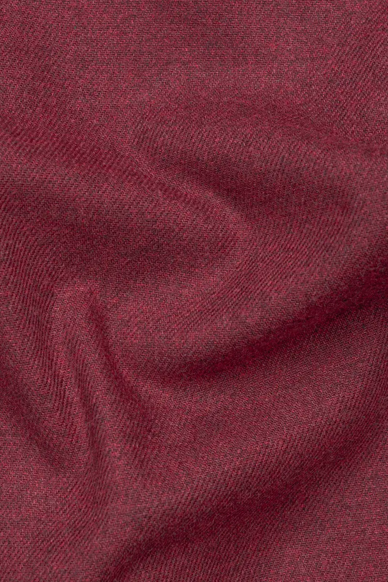 Metallic Copper Red Flannel Shirt 3