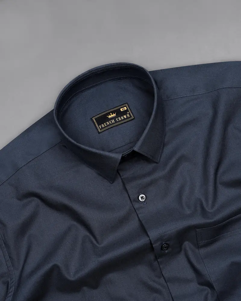 Midnight Blue Royal Oxford Shirt 4