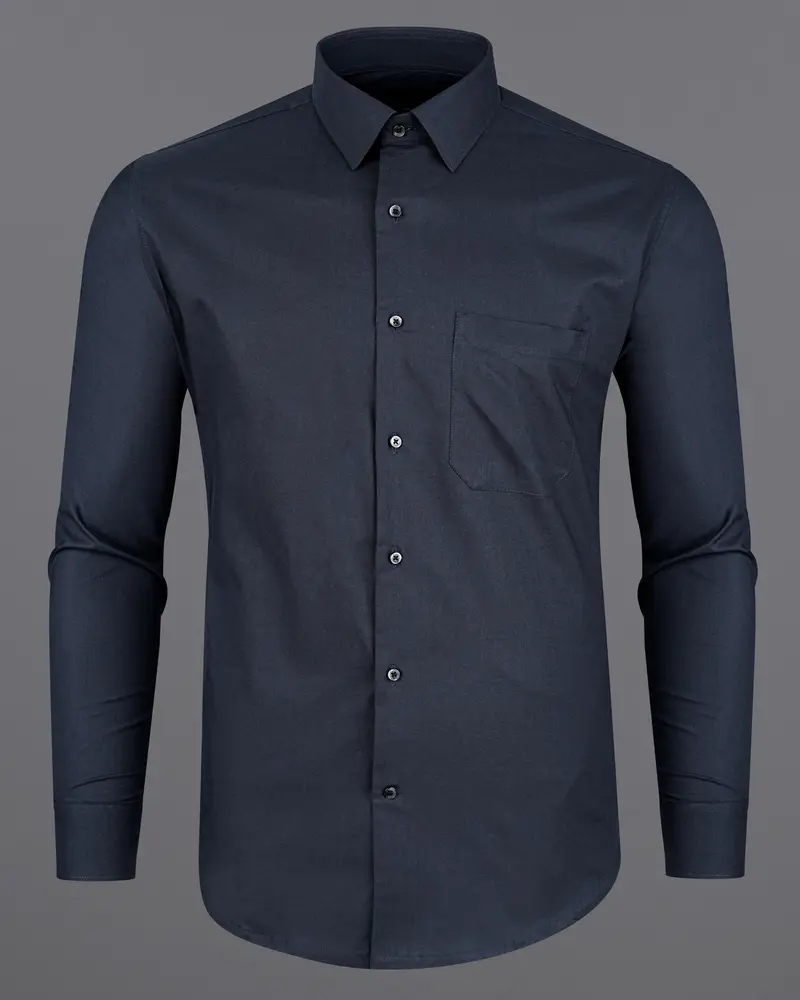 Midnight Blue Royal Oxford Shirt 5