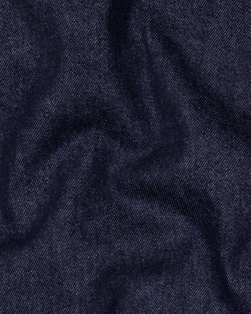 Midnight Blue Slim Fit Mid-Rise Clean Look Stretchable Denim 3