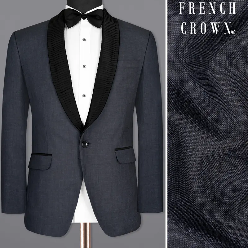 Midnight Express Plaid Woolrich Tuxedo Blazer 1