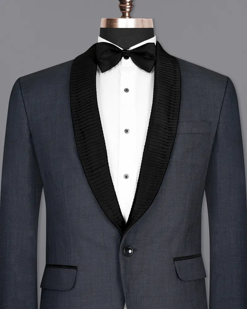 Midnight Express Plaid Woolrich Tuxedo Blazer 2