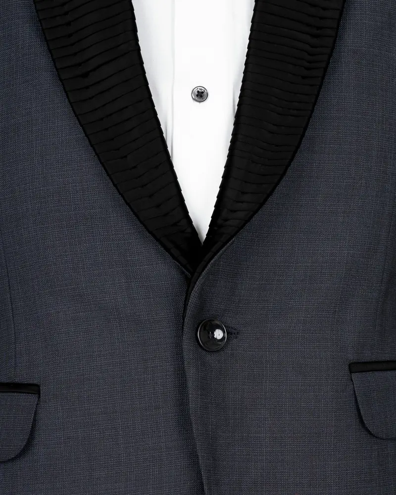 Midnight Express Plaid Woolrich Tuxedo Blazer 4