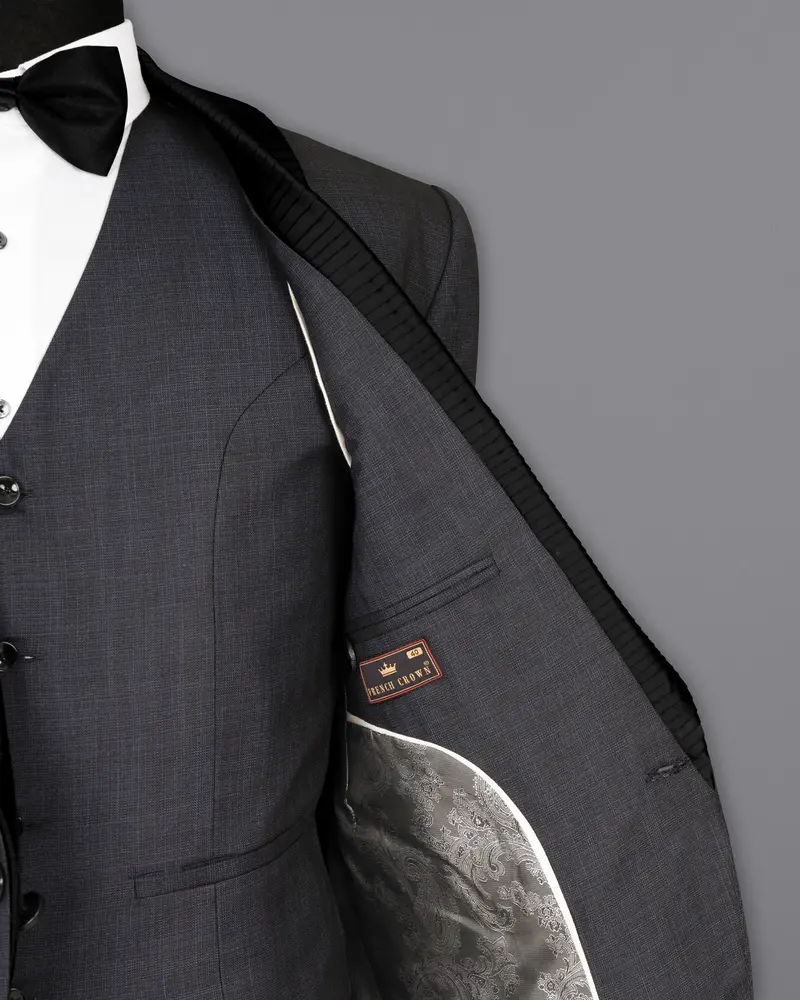 Midnight Express Plaid Woolrich Tuxedo Blazer 7