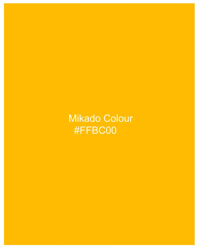 Mikado Yellow Sleeveless Embroidered Jacket With Kurta, Pants Set 5
