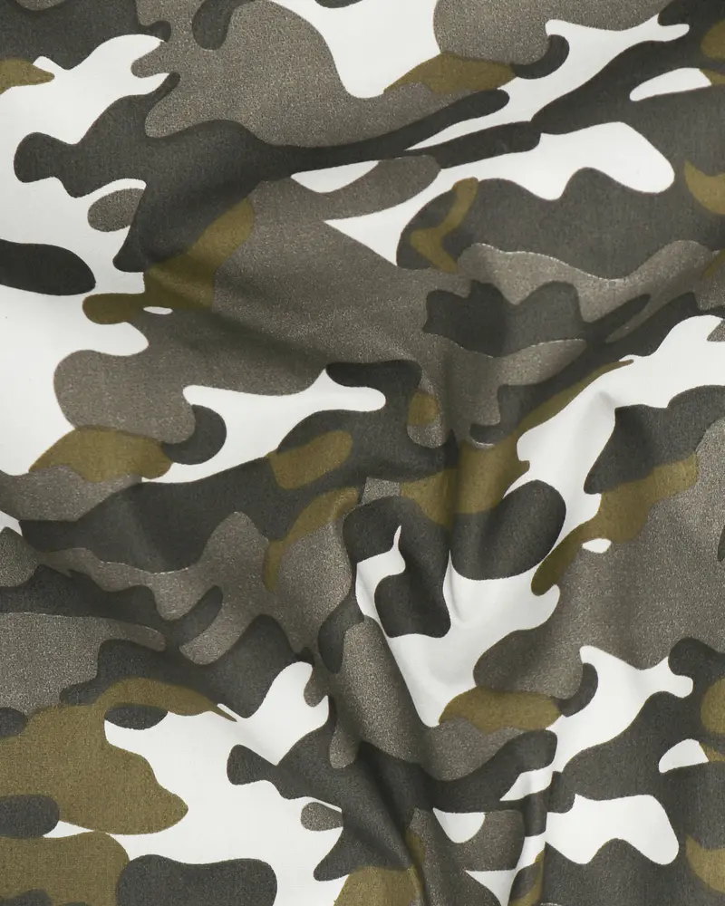 Military Camouflage Print Royal Oxford Shirt 2